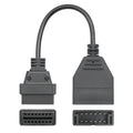 OBD1 till OBD2 GM Adapter – 12 - pin till 16 - pin Diagnoskabel för GM - fordon - Felkodsläsare