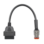 OBD2 - kabel för Harley Davidson 6PIN till 16PIN OBD2 - adapter - Felkodsläsare