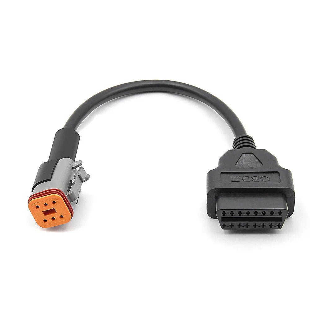 OBD2 - kabel för Harley Davidson 6PIN till 16PIN OBD2 - adapter - Felkodsläsare