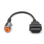 OBD2 - kabel för Harley Davidson 6PIN till 16PIN OBD2 - adapter - Felkodsläsare