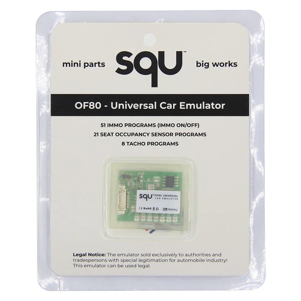 SQU OF80 Universal Bil Emulator Mini Delar - Felkodsläsare