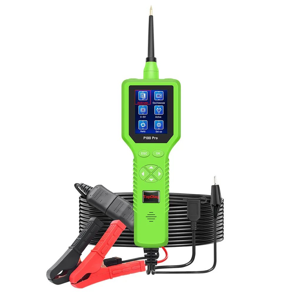 TopDiag Jdiag Power Probe P100 Pro - Elektrisk System Tester - JDiag
