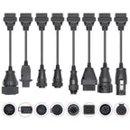 Truck Cable Kit 8in1 OBD1 till OBD2 Connector - Felkodsläsare