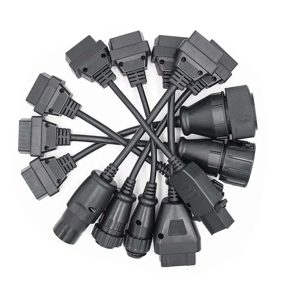 Truck Cable Kit 8in1 OBD1 till OBD2 Connector - Felkodsläsare
