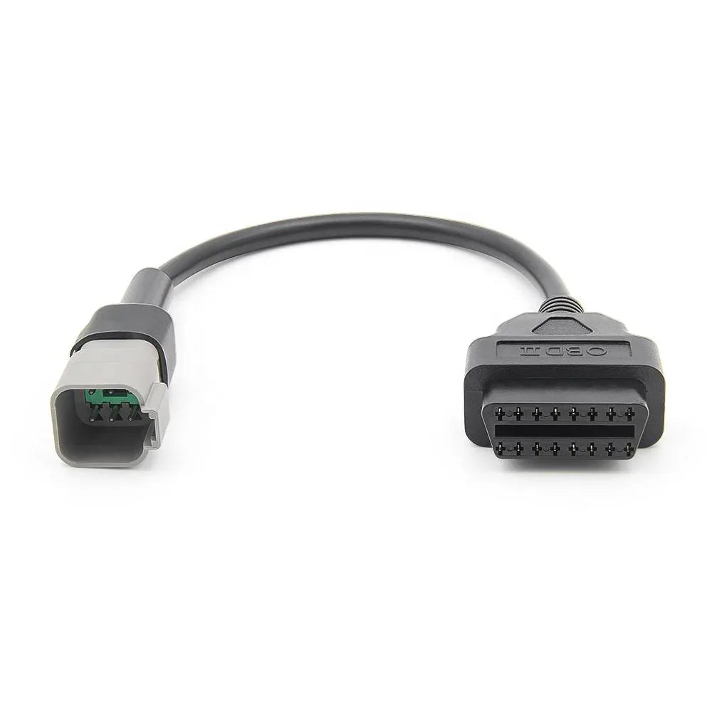 UTV 6 - pin till 16 - pin OBD Adapter – Diagnoskabel för ATV & UTV - Felkodsläsare