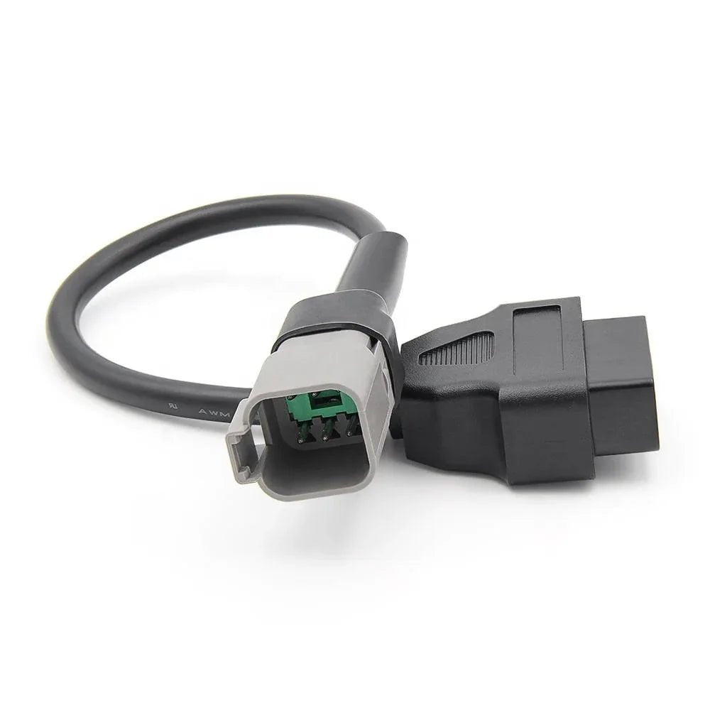 UTV 6 - pin till 16 - pin OBD Adapter – Diagnoskabel för ATV & UTV - Felkodsläsare