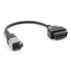 UTV 6 - pin till 16 - pin OBD Adapter – Diagnoskabel för ATV & UTV - Felkodsläsare