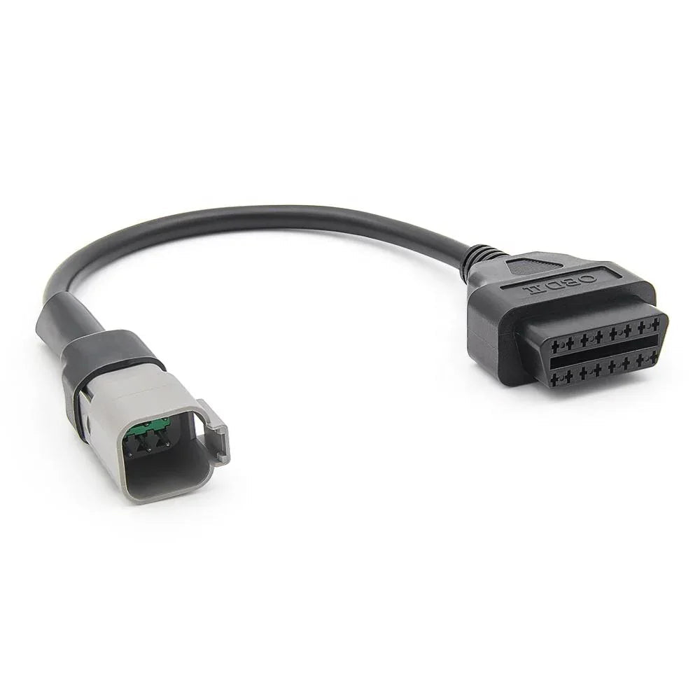 UTV 6 - pin till 16 - pin OBD Adapter – Diagnoskabel för ATV & UTV - Felkodsläsare