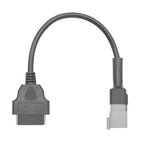 UTV 6 - pin till 16 - pin OBD Adapter – Diagnoskabel för ATV & UTV - Felkodsläsare