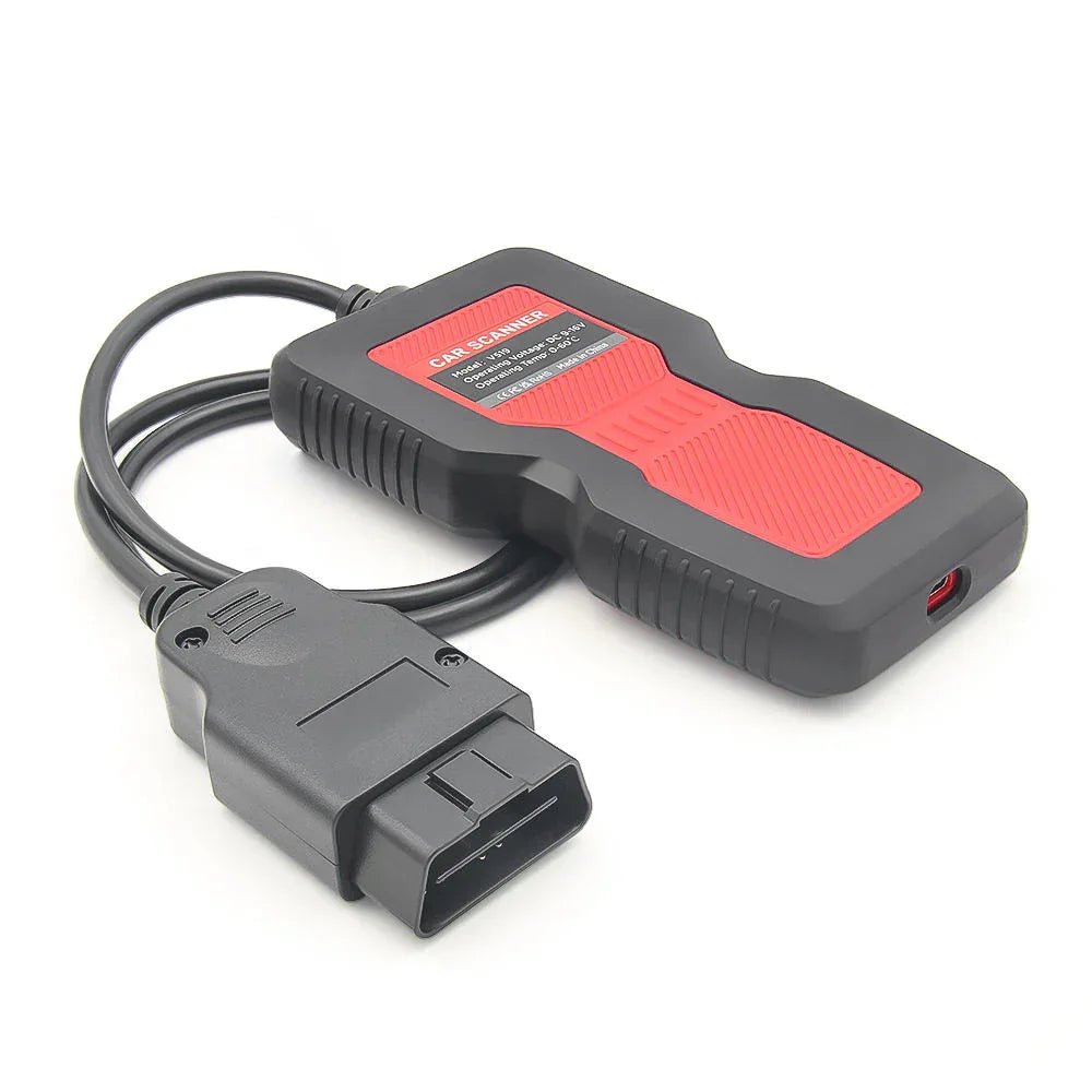 V519 OBD2 Multiverktyg – Motorfelsläsare med Mode 6 & Mode 8 - Felkodsläsare