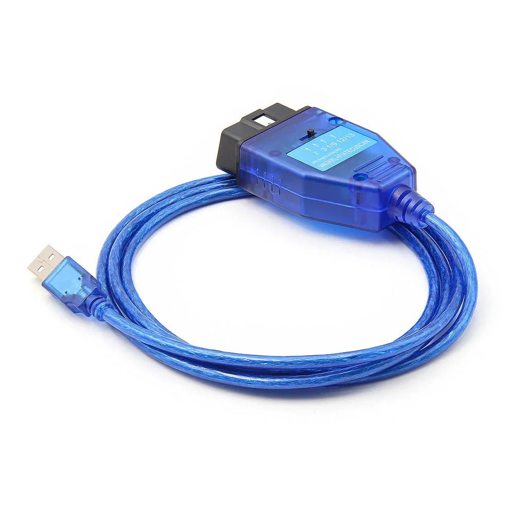 VAG KKL + Fiat ECU Scan Tool med 4 - vägs switch och FTDI FT232RL Chip - Felkodsläsare