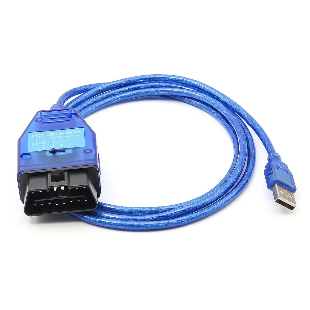 VAG KKL + Fiat ECU Scan Tool med 4 - vägs switch och FTDI FT232RL Chip - Felkodsläsare