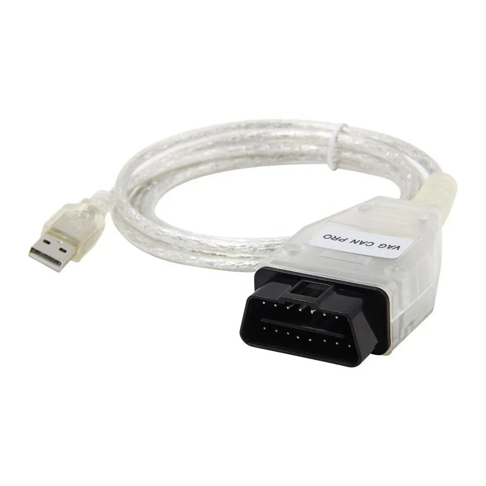 VAG VCP Pro 5.5.1 – CAN BUS, UDS & K - Line Diagnoskabel för Volkswagen, Audi, Seat & Skoda - Felkodsläsare