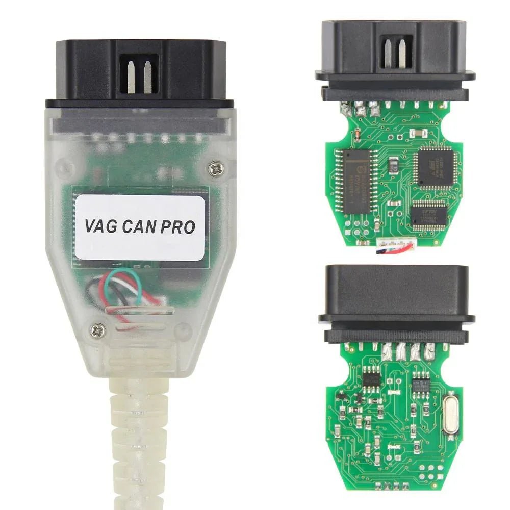 VAG VCP Pro 5.5.1 – CAN BUS, UDS & K - Line Diagnoskabel för Volkswagen, Audi, Seat & Skoda - Felkodsläsare