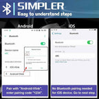 Vgate iCar Pro 2S V2.3 – Bluetooth 5.3 ELM327 OBD2 - adapter (Android/iOS/Windows - Vgate