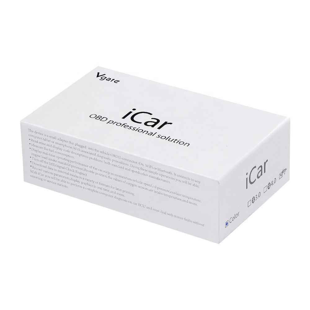 Vgate iCar2 WIFI OBD OBDII Scanner - Bildiagnosverktyg för Android och iOS - Vgate
